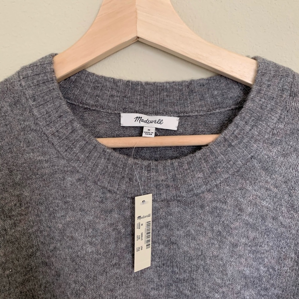 Madewell Payton Pullover Sweater in Coziest Yarn